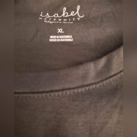 Isabel & Ingrid Maternity Olive 'I've Got you babe graphic Tee - Picture 6 of 8